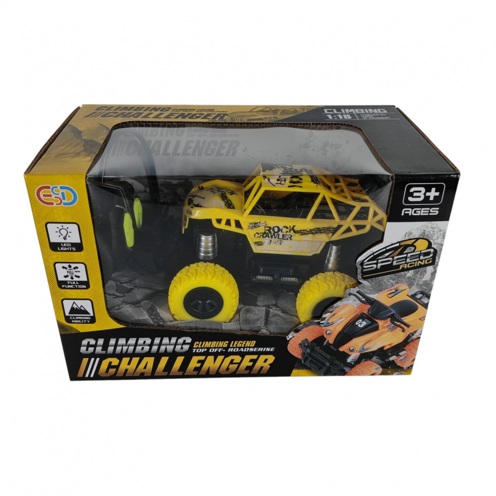 Mașinuță Climbing cu Radiocomandă – Scară 1:18, pentru Copii 3+ Ani, Disponibilă în Culori Variate – Vânzare Engros [1]