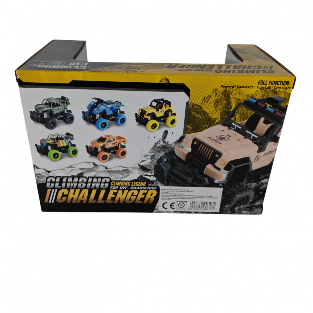 Mașinuță Climbing cu Radiocomandă – Scară 1:18, pentru Copii 3+ Ani, Disponibilă în Culori Variate – Vânzare Engros [2]