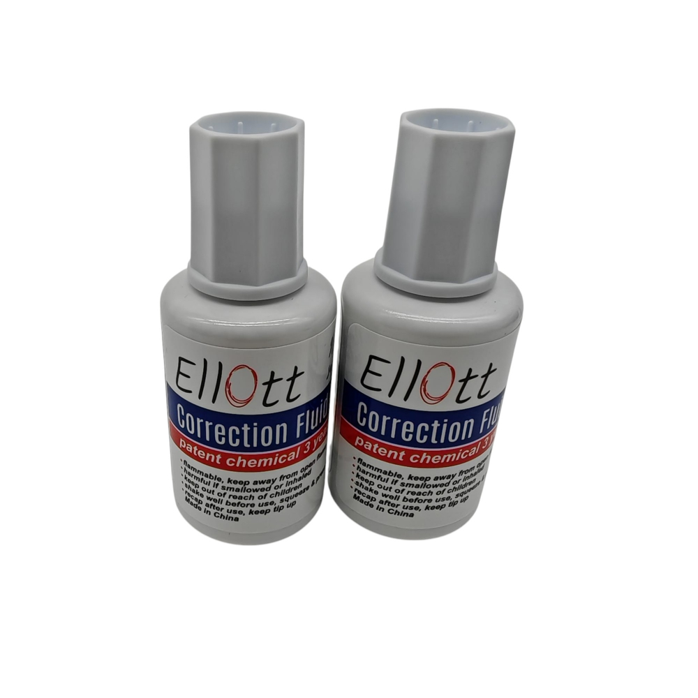 Pastă Corectoare Lichidă Ellott – Set 12 Bucăți – Vânzare Engros [2]