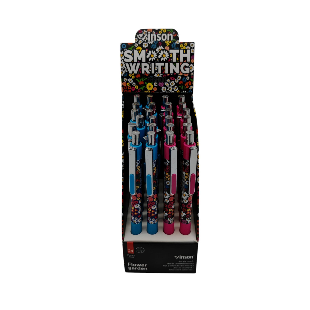 Pix Mecanic Inson Flower Garden cu Gel și Cauciuc Antiderapant – Set 24 Bucăți – Vânzare Engros [3]