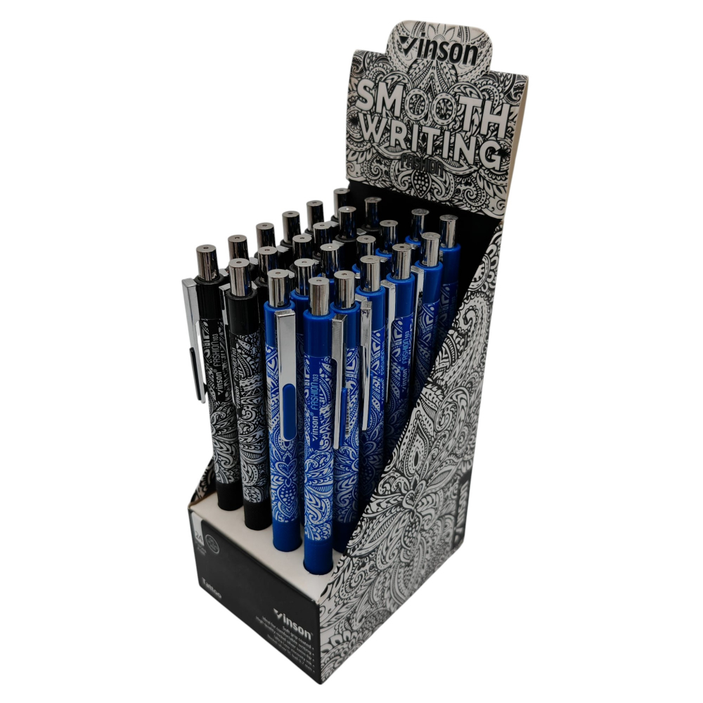 Pix Mecanic Inson Tattoo cu Gel și Cauciuc Antiderapant – Set 24 Bucăți – 2 Culori (Negru și Albastru) – Vânzare Engros [1]