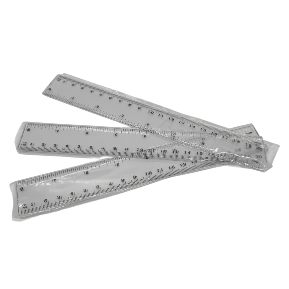 Riglă Transparentă din Plastic – 20 cm – Vânzare Angro [2]