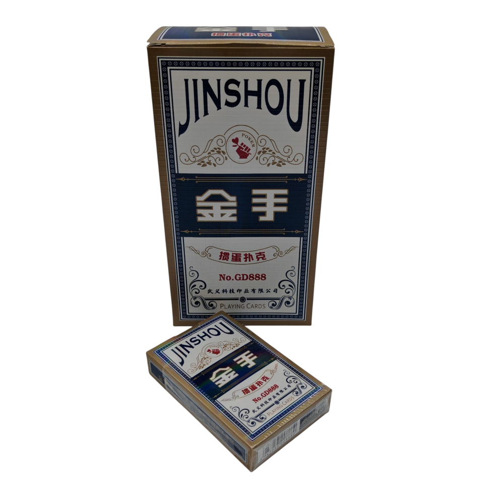 Set 10 Cărți de Joc din Plastic Jinshou – Flexibile și Rezistente la Apă – Vânzare Engros [2]