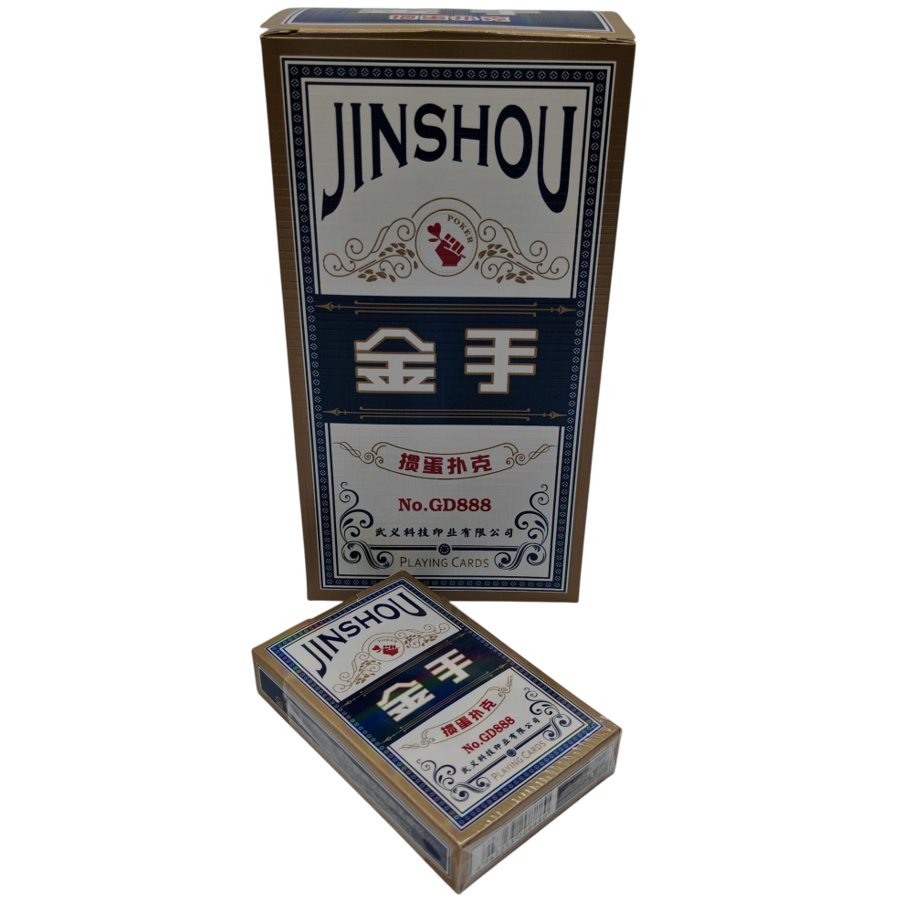 Set 10 Cărți de Joc din Plastic Jinshou – Flexibile și Rezistente la Apă – Vânzare Engros [3]