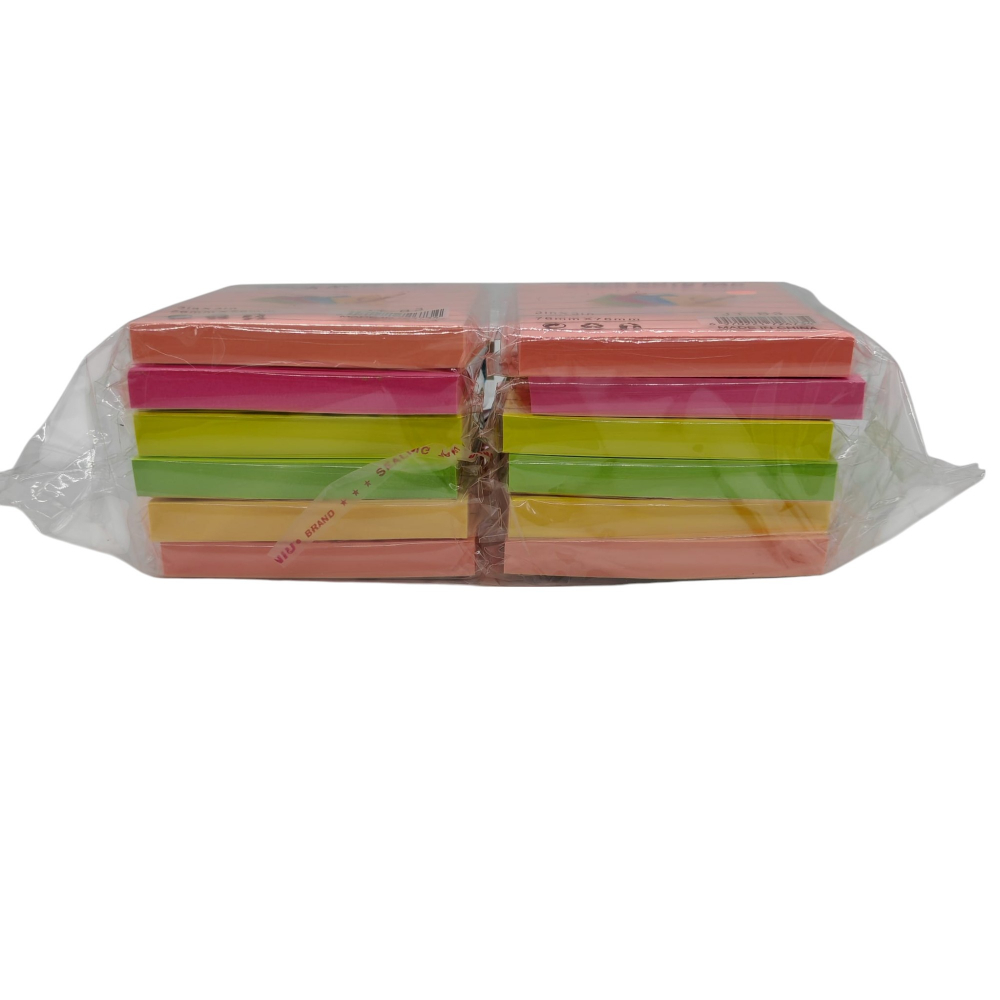 Set 12 Carnetele Notes Adezive – 76 x 76 mm – Culori Asortate – Vânzare Engros [3]