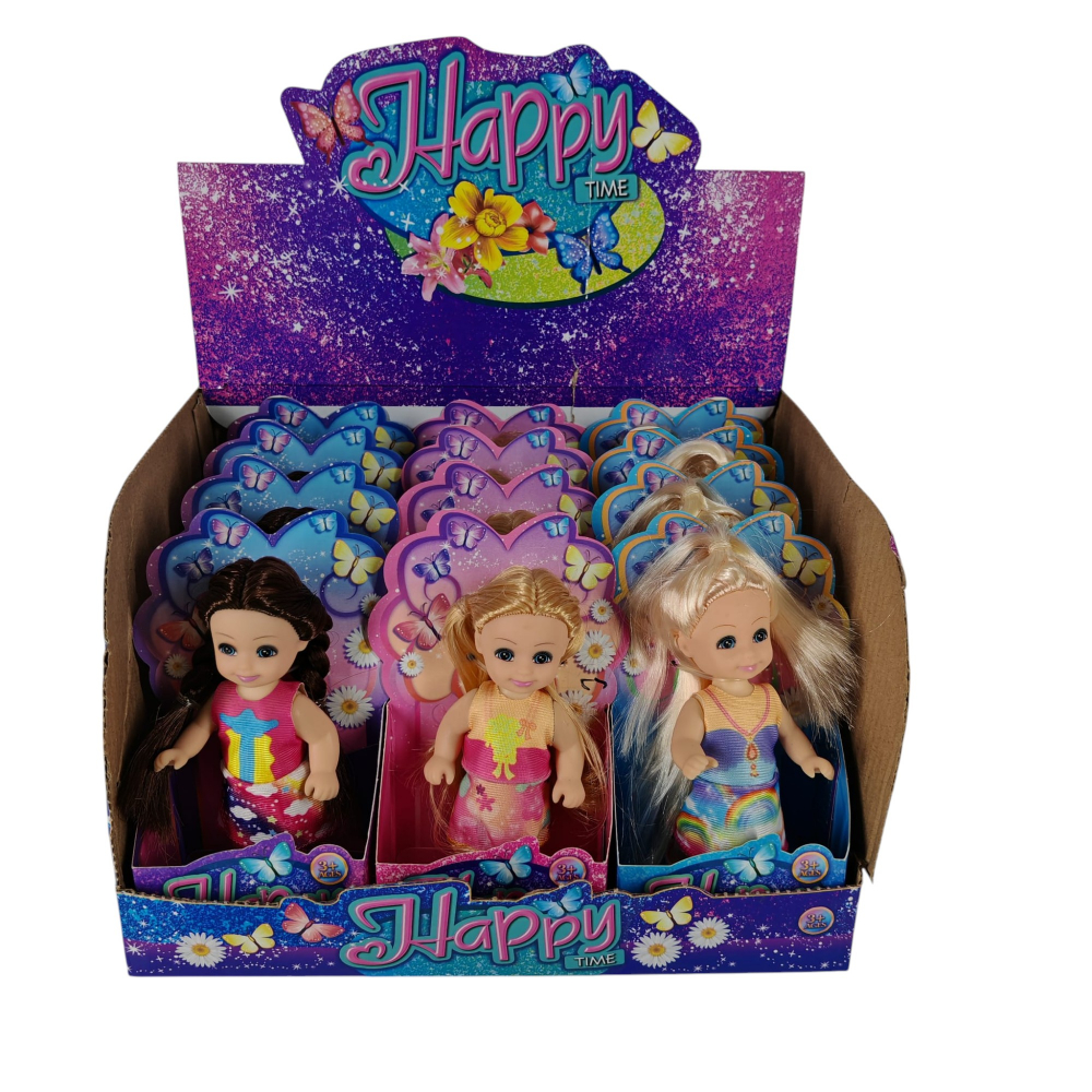 Set 12 Păpuși Happy Time – cu Vestimentații Diferite – pentru Copii 3+ Ani – Vânzare Angro [1]