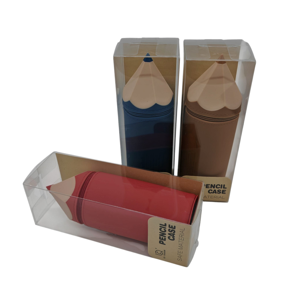 Set 12 Penare Școlare în Formă de Creion – Culori Asortate – Vânzare Engros [2]