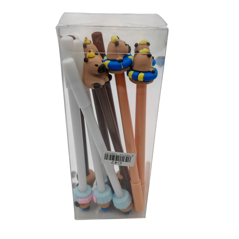 Set 12 Pixuri cu Capac – Cu Animăluțe Haioase și Colorate în Căpăt – Vânzare Angro [1]