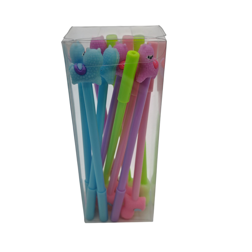 Set 12 Pixuri cu Capac – Cu Animăluțe Haioase și Multicolore în Capăt – Vânzare Angro [1]