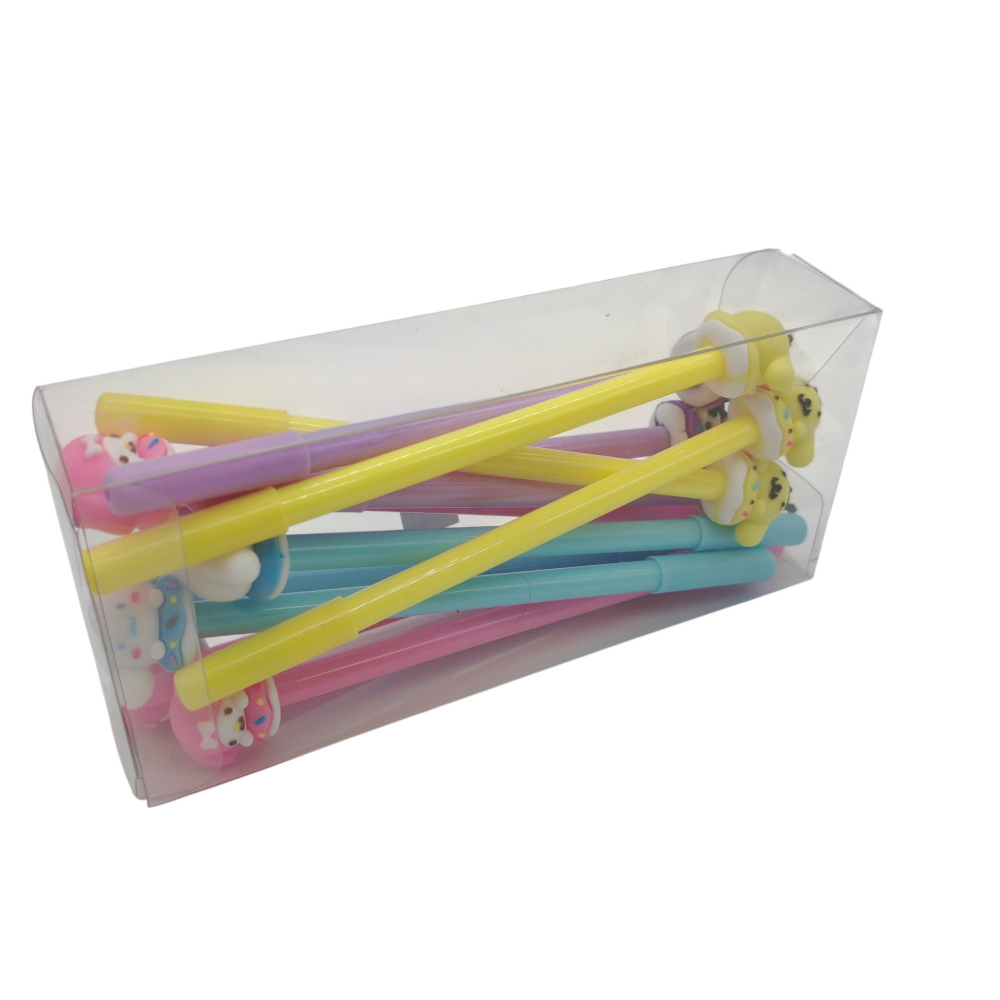 Set 12 Pixuri cu Capac – Model cu Animăluțe Colorate – Vânzare Angro [2]