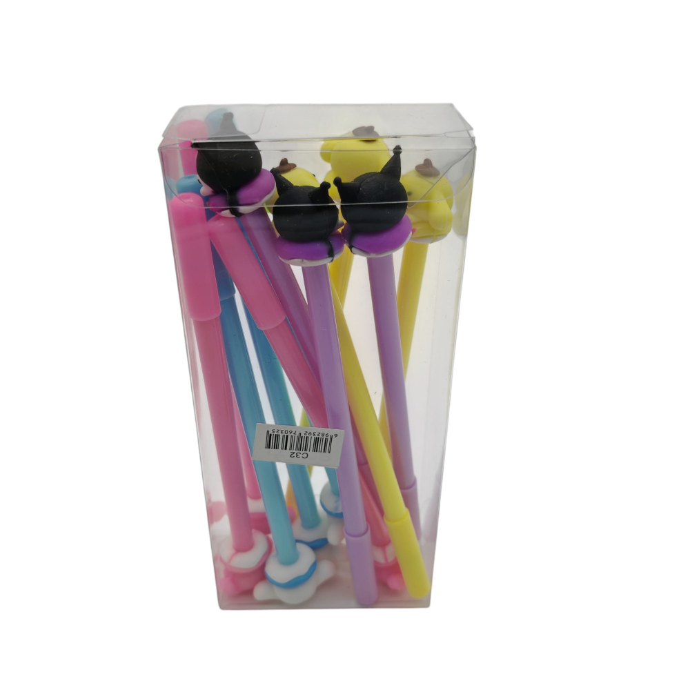 Set 12 Pixuri cu Capac – Model cu Animăluțe Colorate – Vânzare Angro [3]