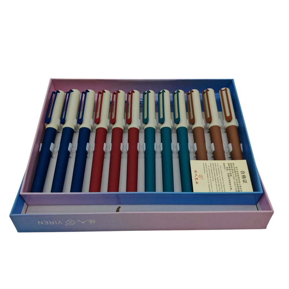 Set 12 Pixuri Yiren Roller cu Rezerve – Cutie Premium – Vânzare Angro [2]