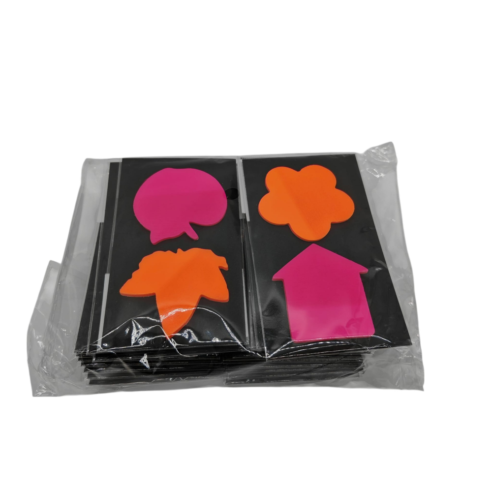 Set 12 Stickere Notepad – Forme și Culori Diverse – Vânzare Angro [1]