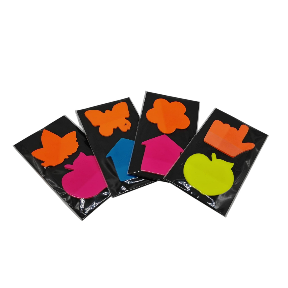 Set 12 Stickere Notepad – Forme și Culori Diverse – Vânzare Angro [2]