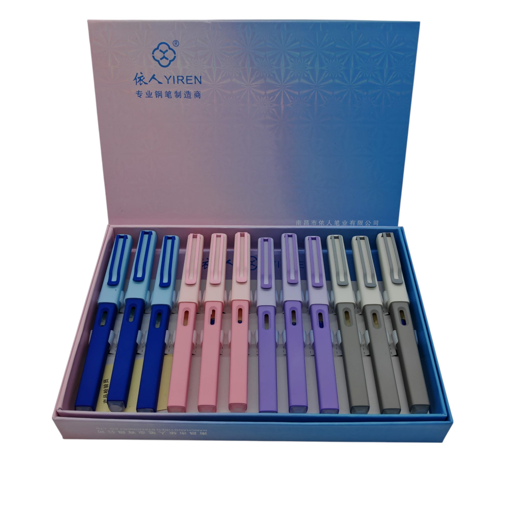 Set 12 Stilouri cu Cerneală Termică și Radieră Yiren – Cod 1108/1075 – Vânzare Engros [2]