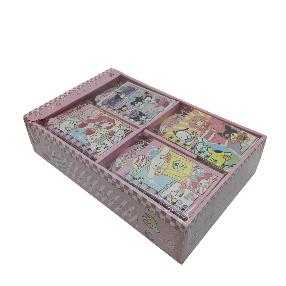 Set 24 Carnetele cu Caractere Sanrio – 4 Modele Asortate – Vânzare Engros [2]