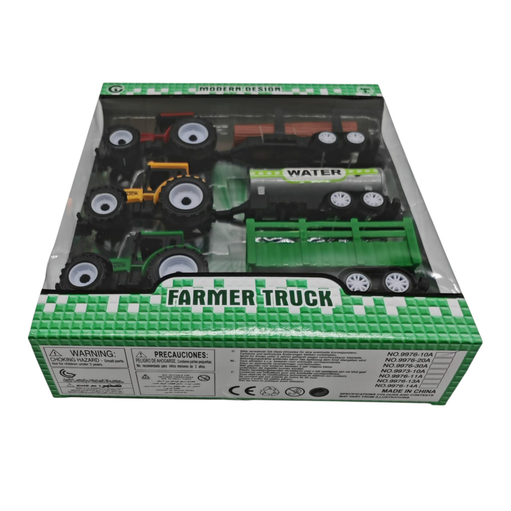 Set 3 Tractoare cu Remorci – Farmer Truck – Vânzare Angro [2]