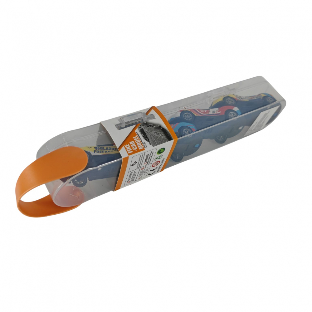 Set 4 Mașinuțe de Raliu Colorate în Penar de Plastic – Pentru Copii 3+ Ani – Vânzare Engros [2]