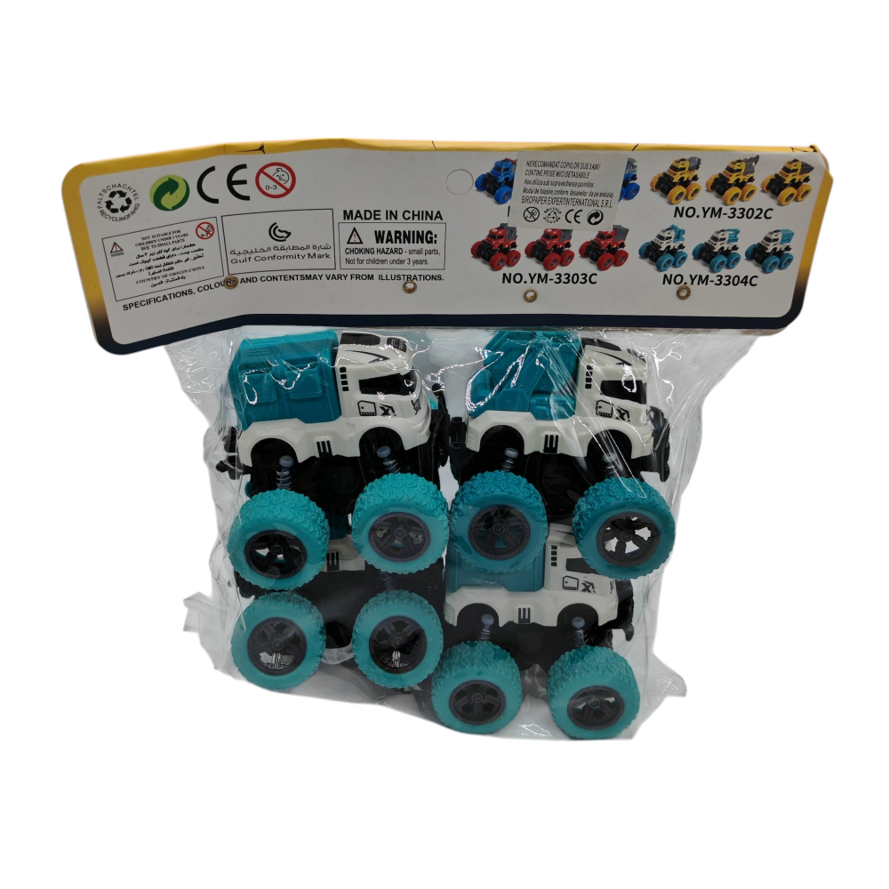 Set 4 Mașinuțe Off-Road cu Rotire 360° - Vânzare Angro [2]