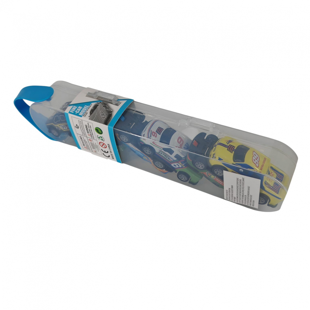 Set 6 Camionete de Raliu Colorate – Modele Diferite în Penar de Plastic – Pentru Copii 3+ Ani – Vânzare Engros [2]