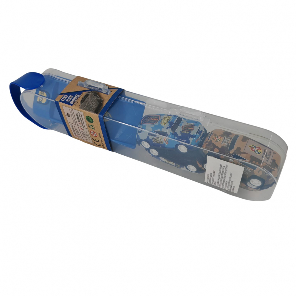 Set 6 Mașinuțe Militare Colorate în Penar de Plastic – Pentru Copii 3+ Ani – Vânzare Engros [2]