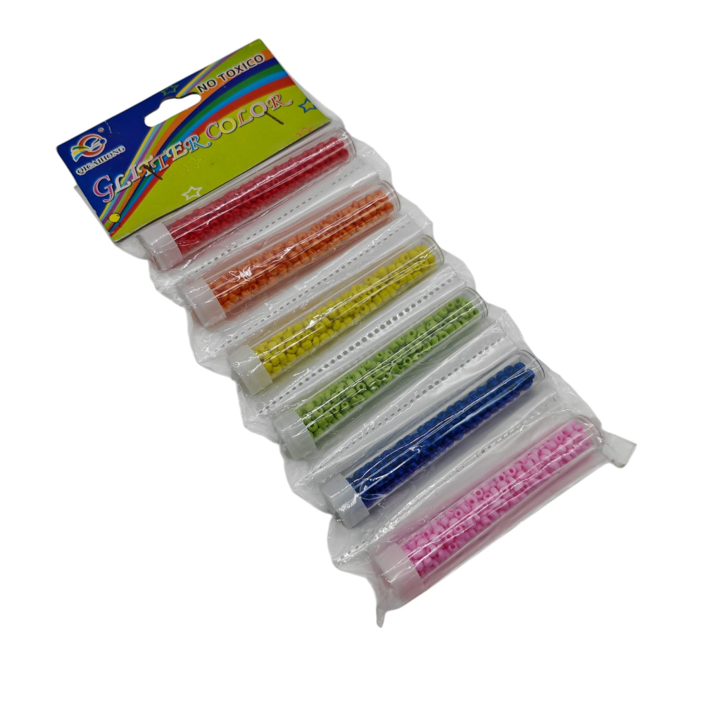 Set 6 Recipiente cu Mărgele Colorate – Formă Rotundă, Mărime Unică – Vânzare Angro [1]