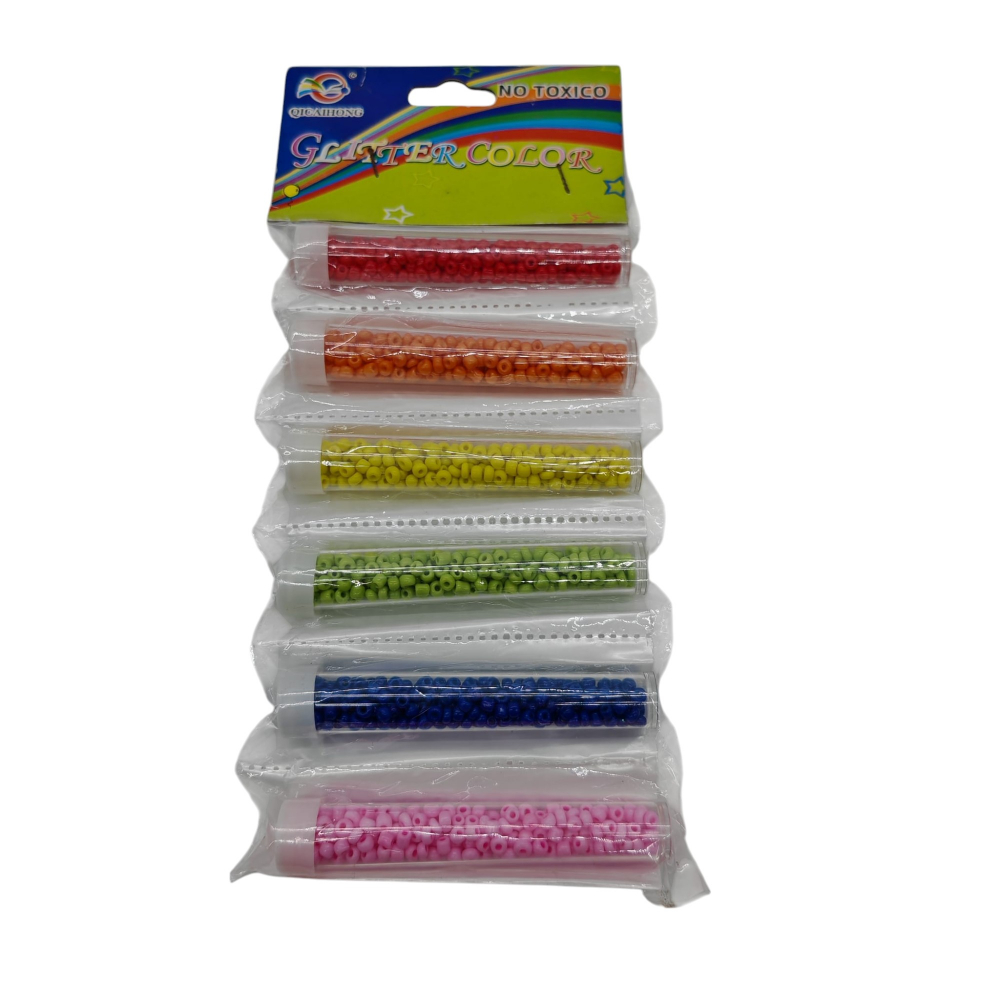 Set 6 Recipiente cu Mărgele Colorate – Formă Rotundă, Mărime Unică – Vânzare Angro [2]
