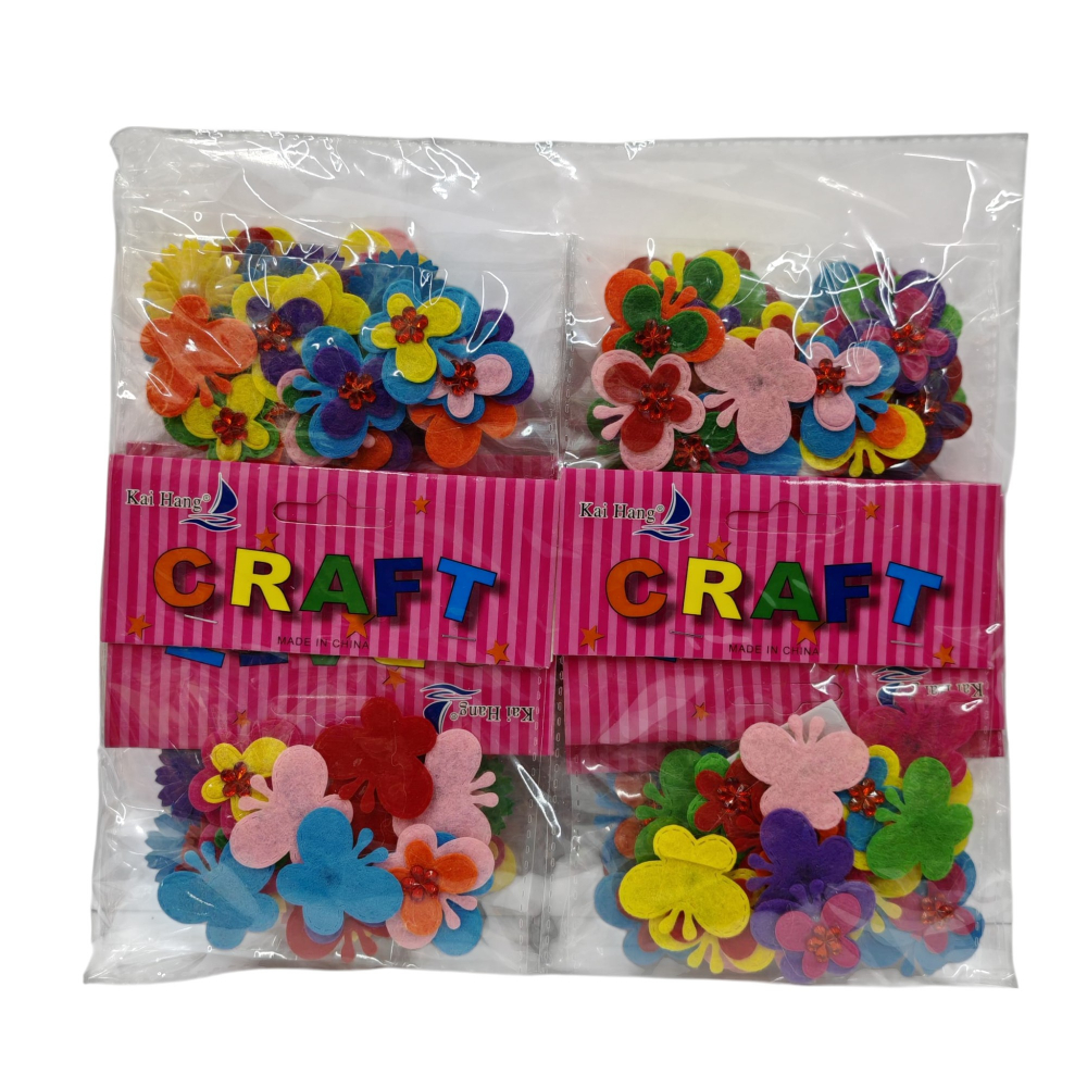 Set Accesorii pentru Creație și Lucru Manual – Fluturași Colorați – 12 Pungi/Set – Vânzare Engros [2]