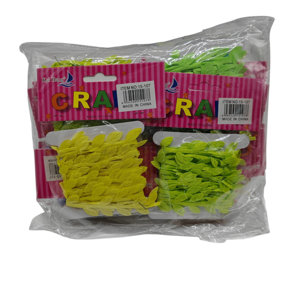Set Accesorii pentru Creație și Lucru Manual – Frunzulițe în Culori Diverse – 12 Bucăți/Set – Vânzare Engros [2]