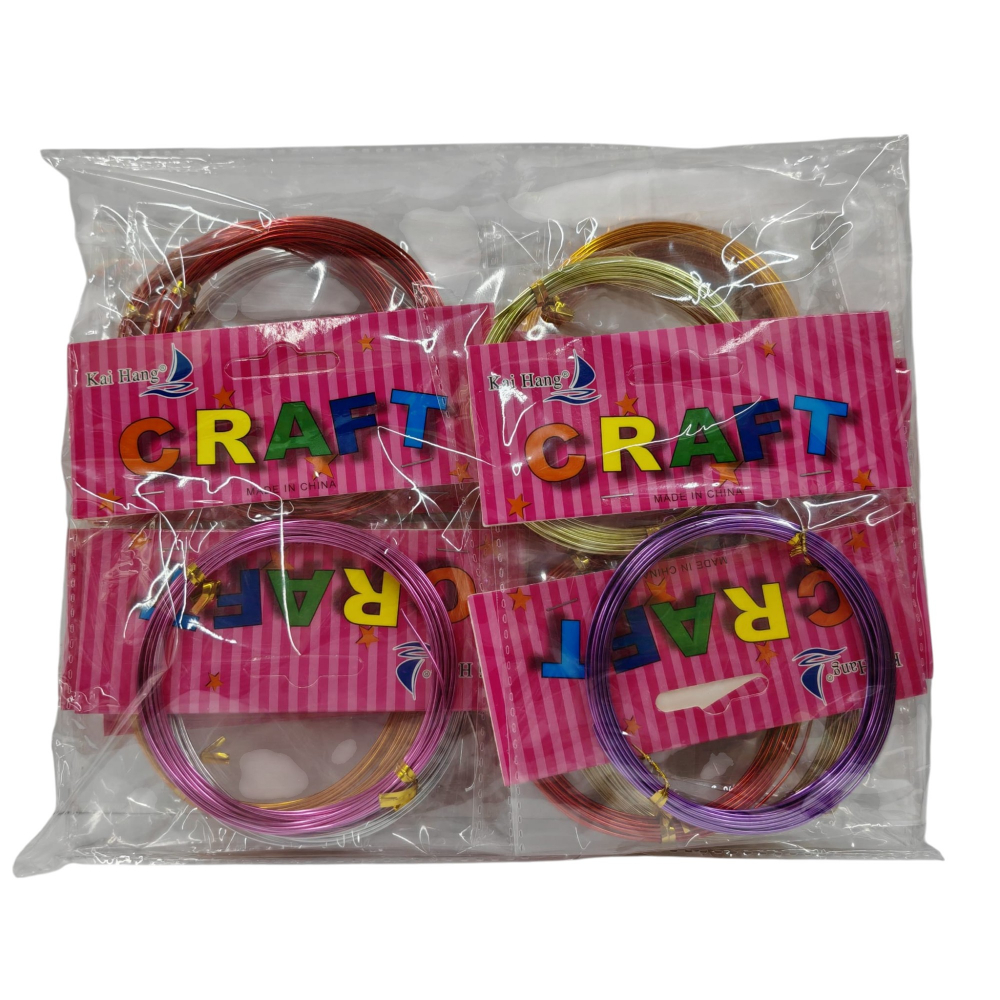 Set Accesorii pentru Creație și Lucru Manual – Sârmă Colorată Plușată – 12 Pungi/Set – Vânzare Engros [1]