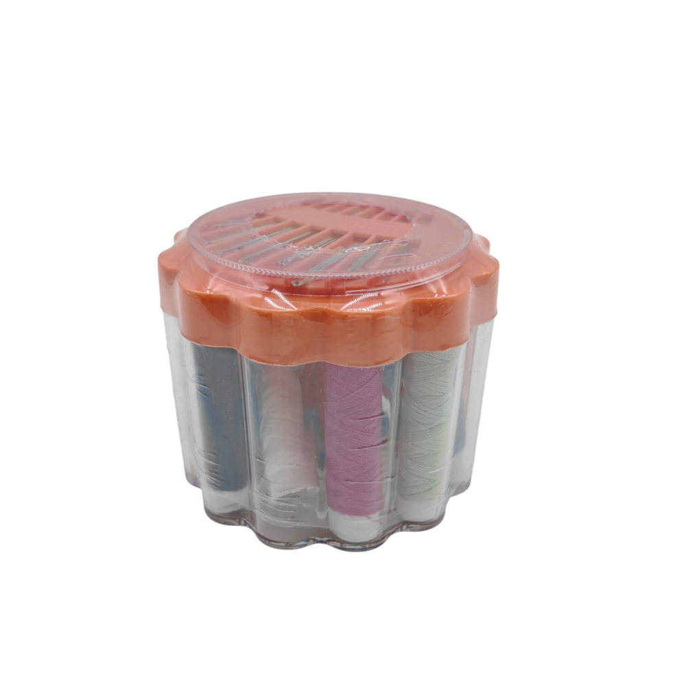 Set Complet de Cusut – Foarfecă, Accesorii Cusut, Ace, Metru Croitorie, Pix și 10 Mosoare de Ață Diverse Culori – Vânzare Engros [1]
