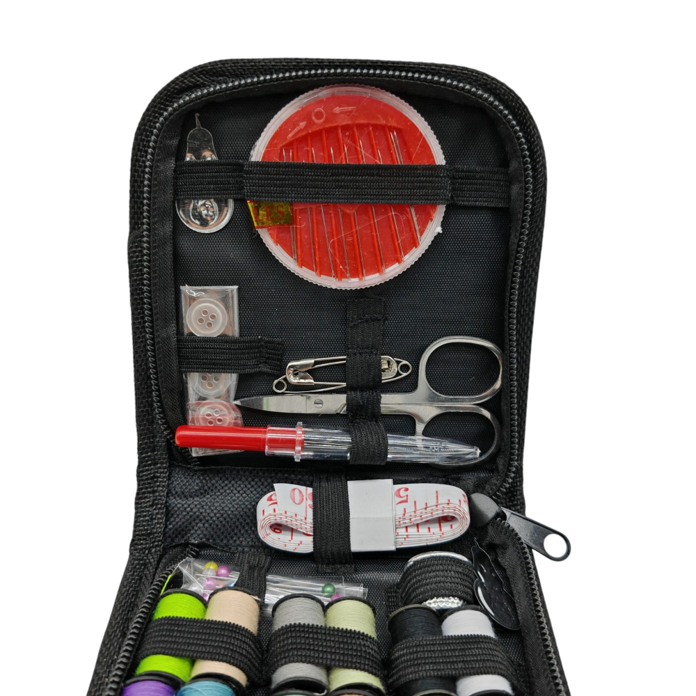 Set Complet de Cusut – Penar, Foarfecă, Accesorii Cusut, Ace, Metru Croitorie, Pix și 18 Mosoare de Ață Diverse Culori – Vânzare Engros [2]
