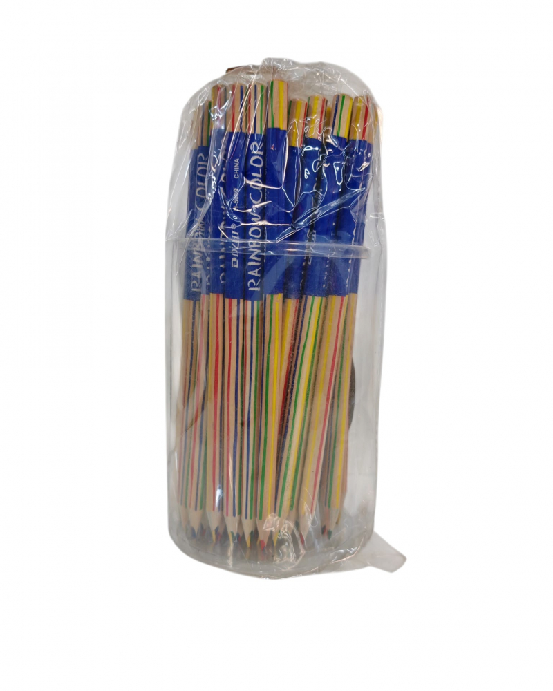 Set Creioane Rainbow Dzhi – Mina cu 4 Culori în 1, 72 Bucăți – Vânzare Engros [2]