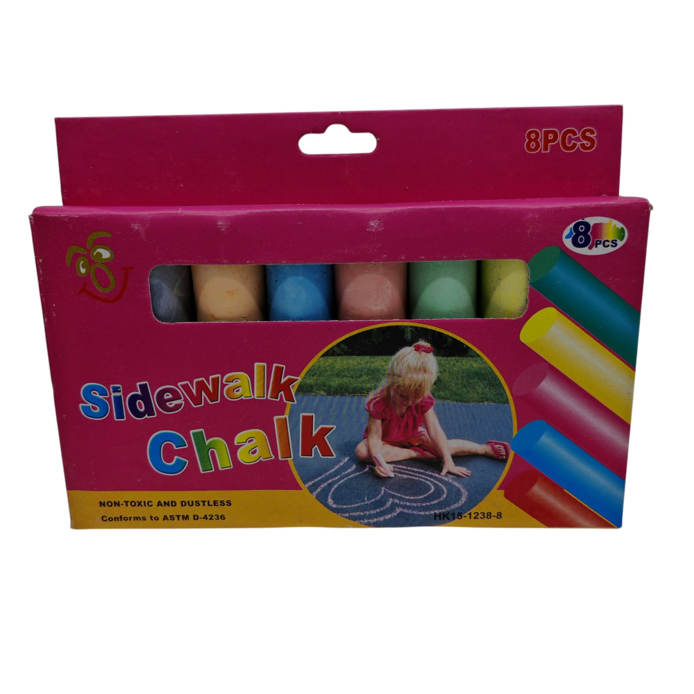 Set Cretă de Desen - Nontoxică, 8 Bucăți/Set, Culori Diferite - Vânzare Engros [2]