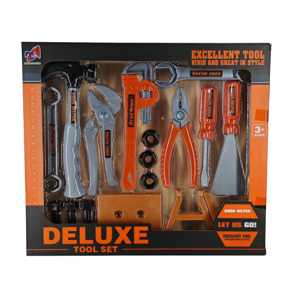 Set de Scule Deluxe Tool Set pentru Copii 3+ Ani – Vânzare Engros [1]