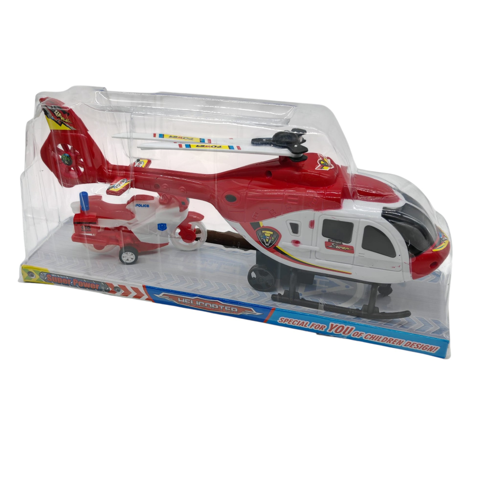 Set Elicopter și Motocicletă de Poliție – Vânzare Angro [2]