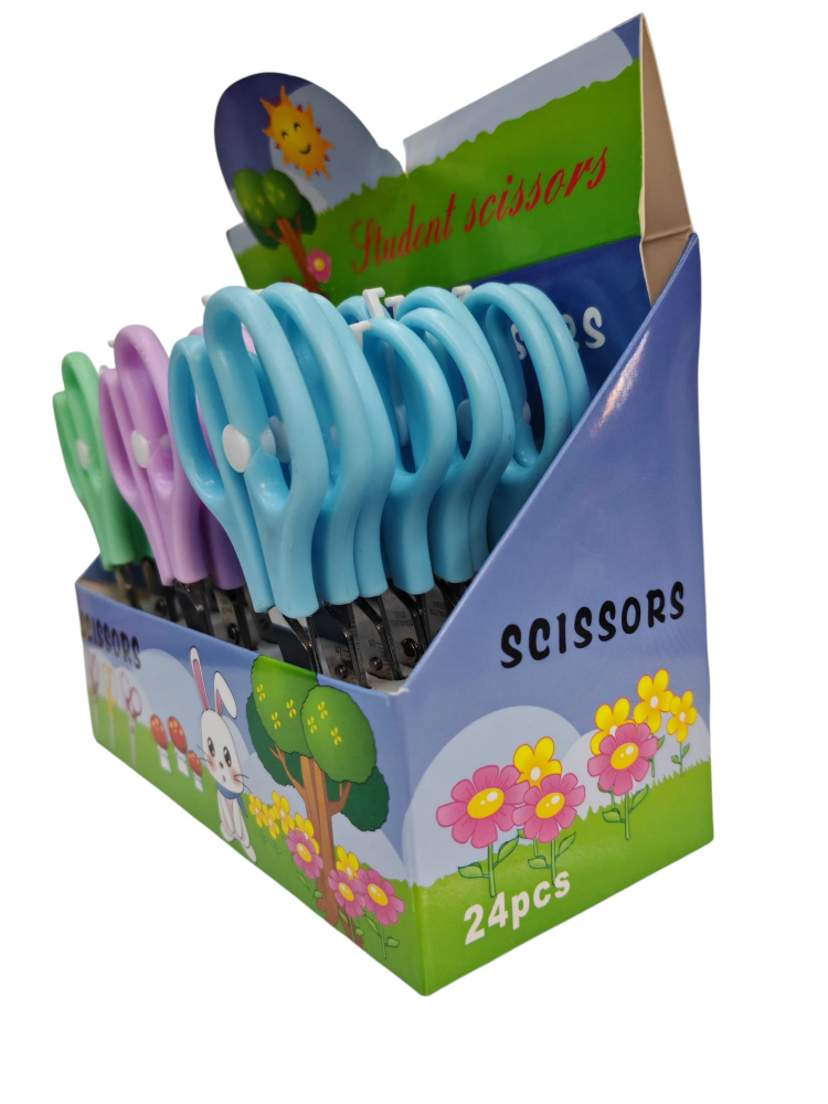 Set Foarfece de Precizie cu Mâner de Plastic – Diverse Culori, 24 Bucăți – Vânzare Engros [3]