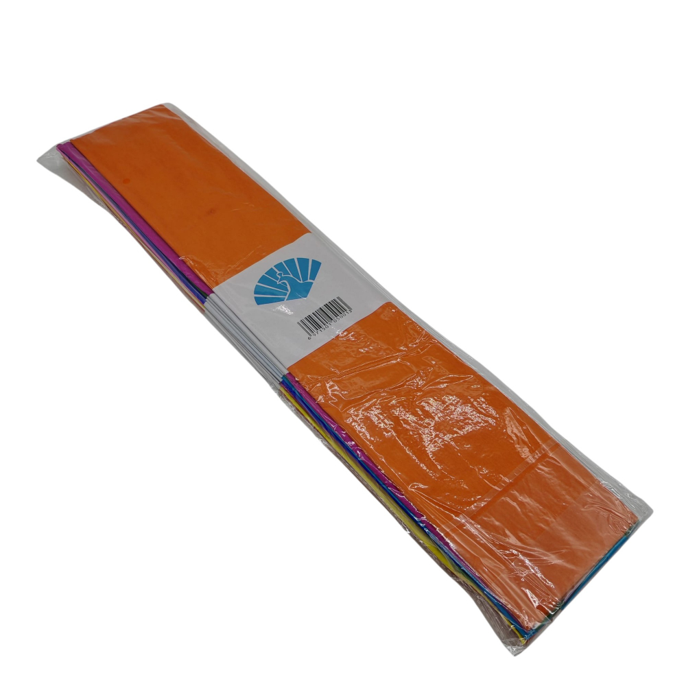 Set Hârtie Creponată – 1 Metru Lungime – 10 Culori Diferite – Ideal pentru Proiecte Creative [2]