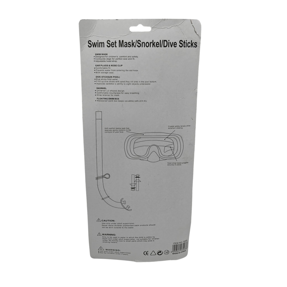 Set Ochelari Subacvatici + Tub de Respirat pentru Copii 3+ Ani – Vânzare Angro [2]