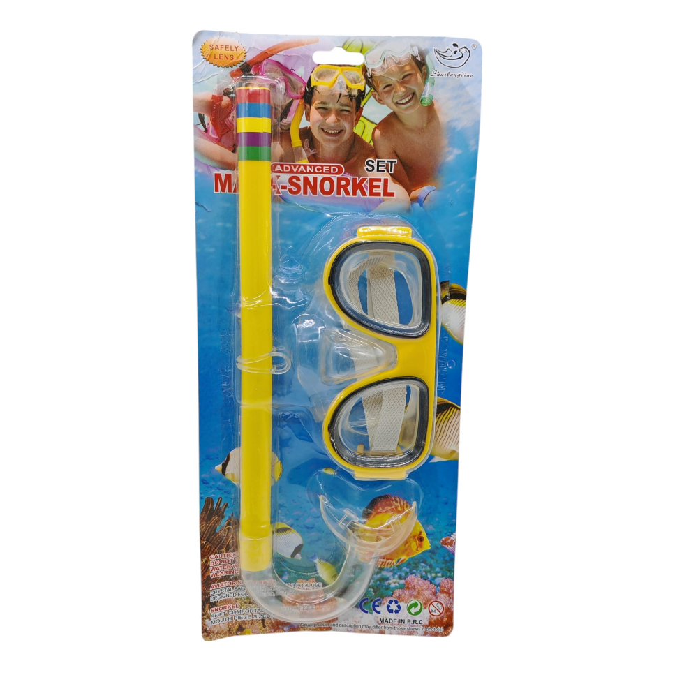 Set Ochelari Subacvatici + Tub de Respirat pentru Copii 3+ Ani – Vânzare Angro [1]