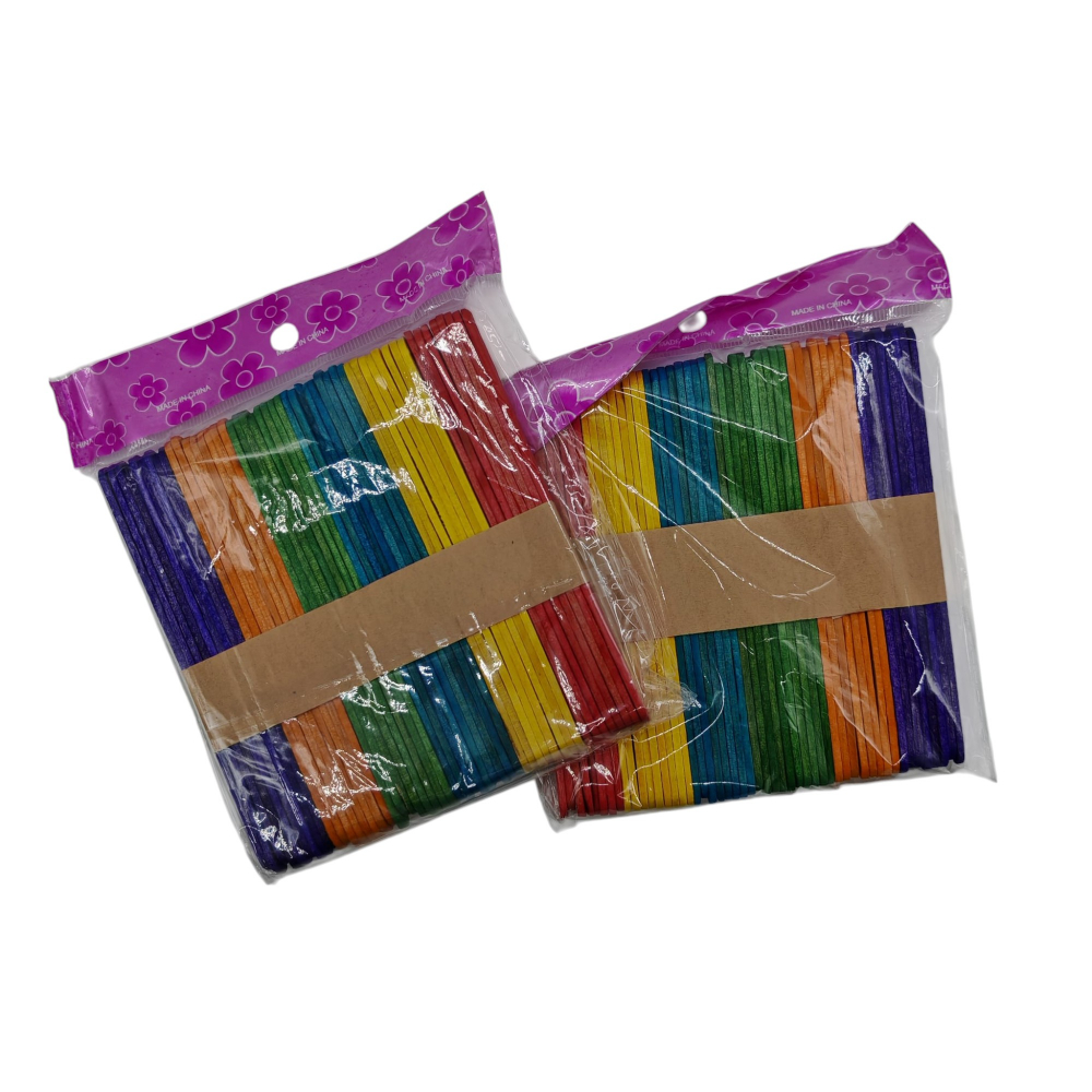 Set Palete Colorate din Lemn – 6 Culori Diferite – Vânzare Engros [2]