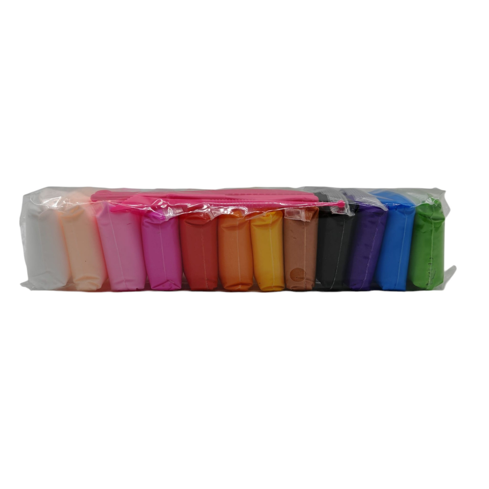 Set Plastilină Colorată Baoku – 12 Culori/Set – Vânzare Engros [2]