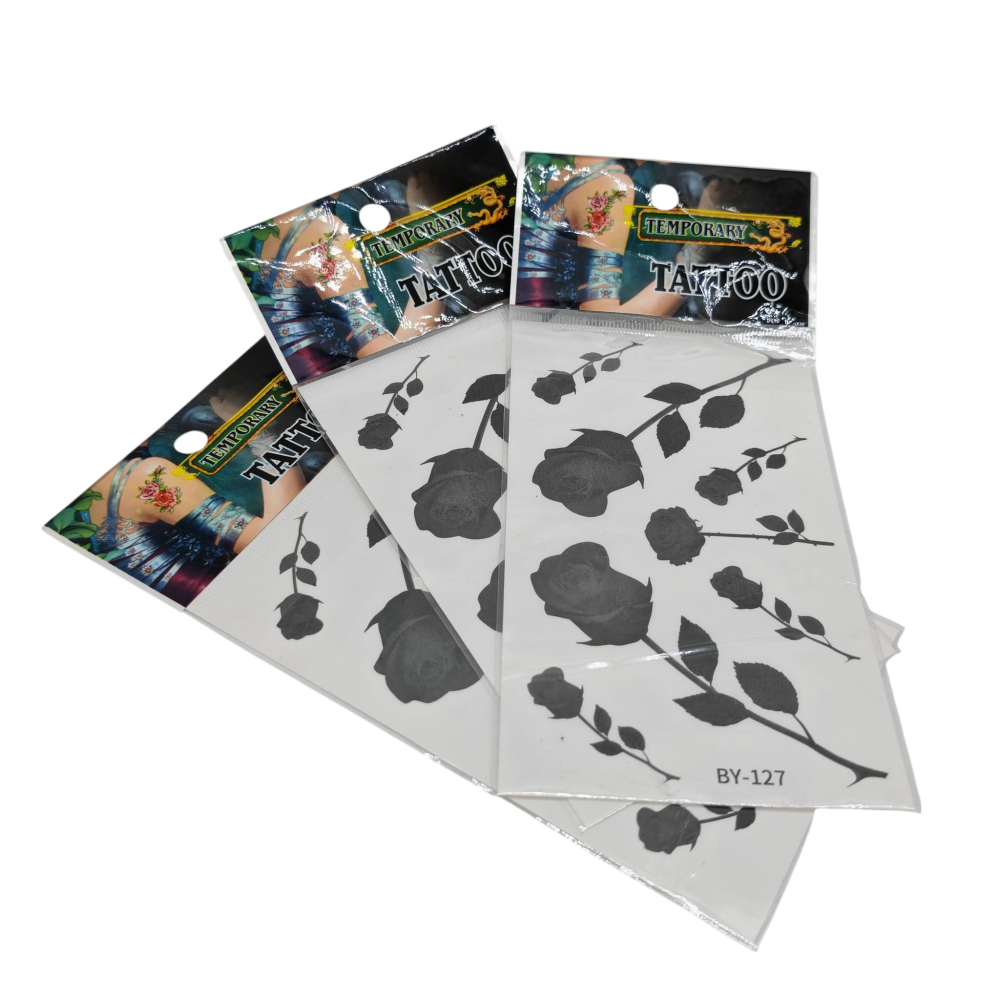 Set Tatuaje Temporare cu Trandafiri – 30 Bucăți/Pachet – Vânzare Angro [1]