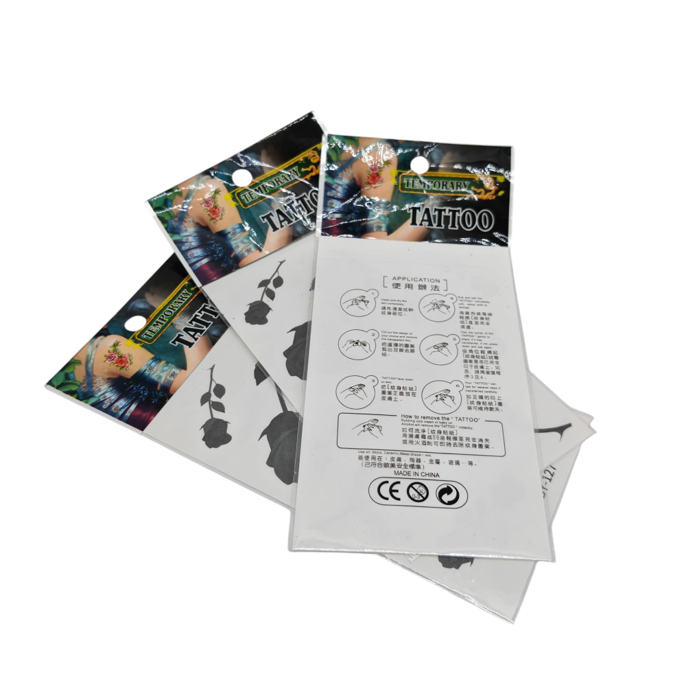 Set Tatuaje Temporare cu Trandafiri – 30 Bucăți/Pachet – Vânzare Angro [2]