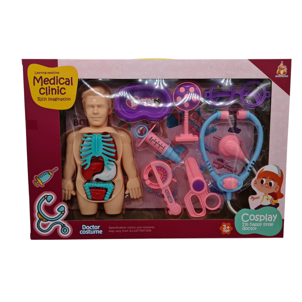 Set Ustensile Medicale Medical Clinic – Pentru Copii 3+ Ani – Vânzare Angro [1]