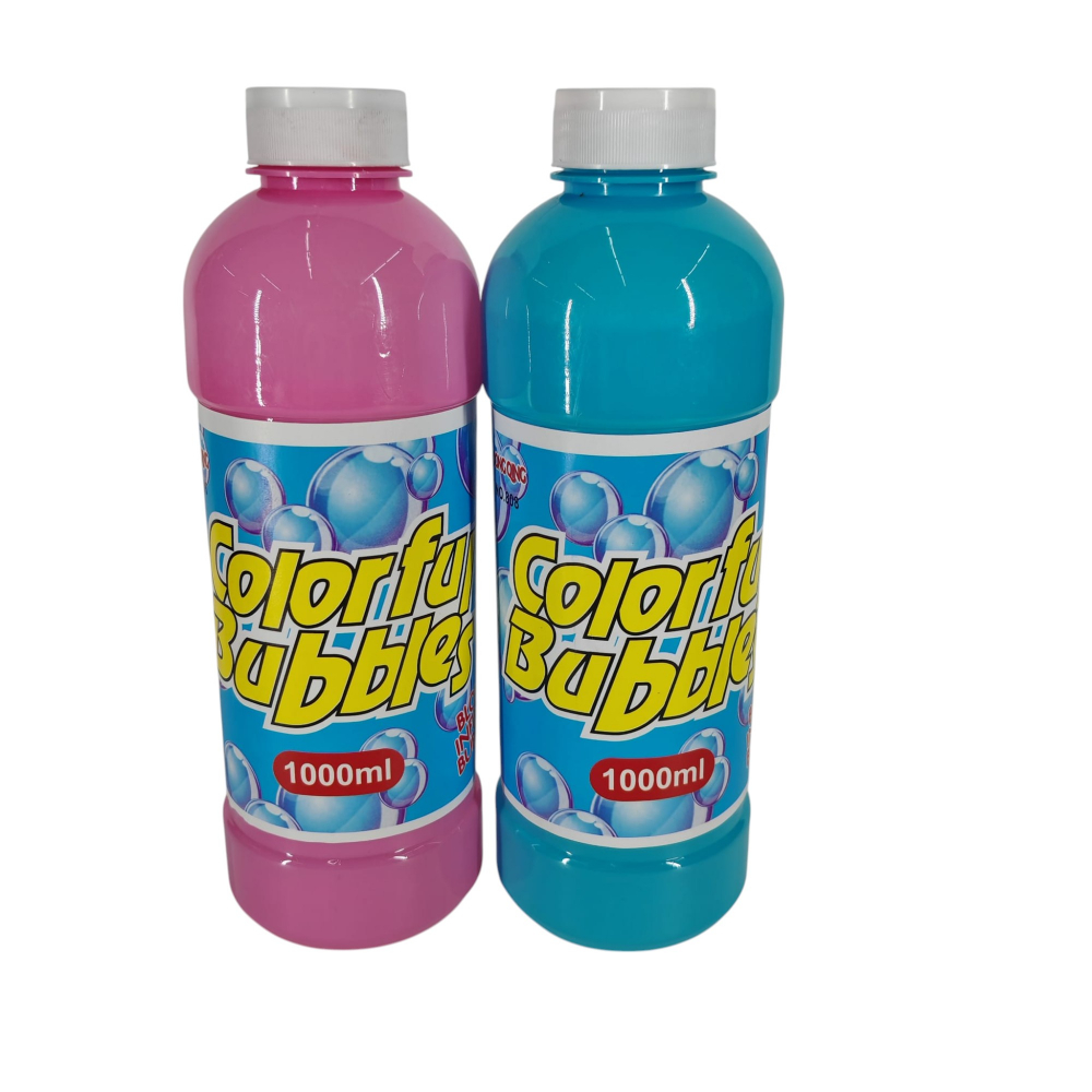Soluție de Făcut Baloane – 1000 ml – Roz și Bleu – pentru Copii 3+ Ani – Vânzare Angro [1]