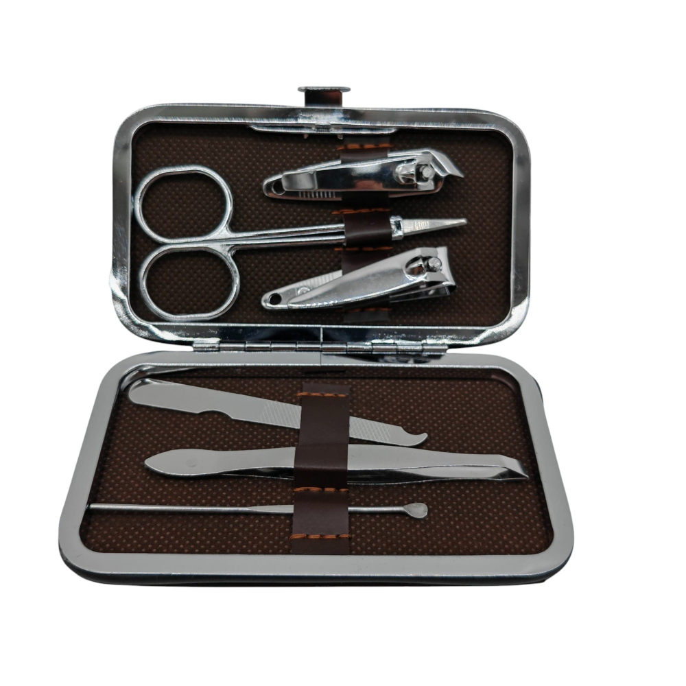 Trusă Completă Manichiură/Pedichiură – 6 Piese în Penar Premium – Vânzare Angro [3]