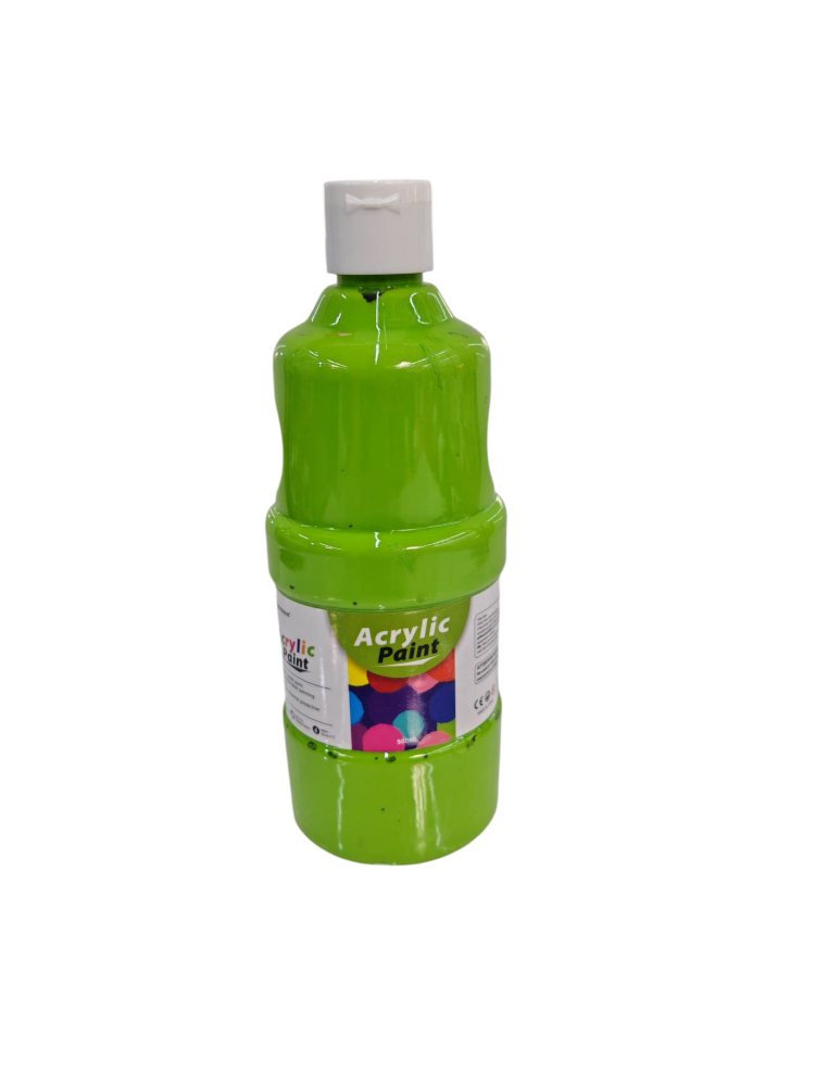Vopsea Acrilică Verde Deschis – 500 ml (Vânzare en-gros) [1]