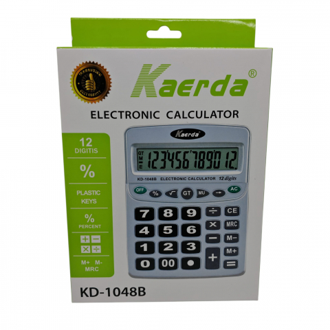 Articole pentru birou angro - Calculator Electronic Kaerda KD-1048B – 12 Cifre – Vânzare Angro