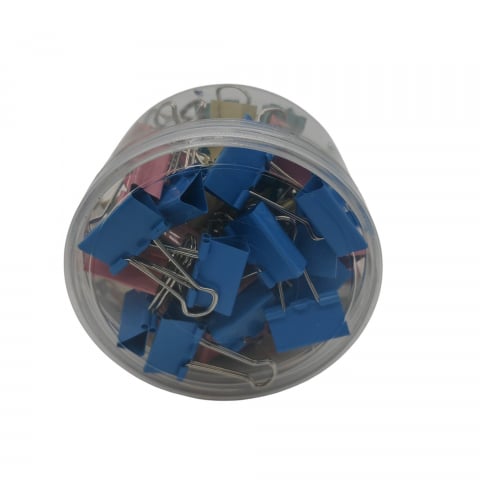 Cleme de Prindere Metalice DL, Mărimea 25 – 48 Bucăți/Cutie – Roz și Albastru – Vânzare Angro [1]